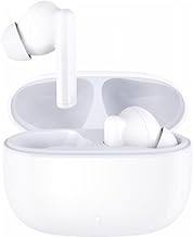 Choice X7 Lite Wireless Earbuds with Ear Hooks, Bluetooth 5.3 Headphones, ENC Noise Cancellation, IPX5 Waterproof, Deep Bass, Sports Earphones – White