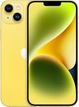 Apple iPhone 14 Plus, 128GB, Yellow - Unlocked (GSM Only) (Renewed)