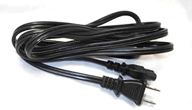 Globalsaving AC Power Cord for Samsung 28" LED Smart TV UN28H4500 UN28H4500AF Power Supply Cord Cable Charger