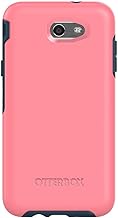 Symmetry Series Case for Samsung Galaxy Express Prime 2, J3, J7 - Saltwater Taffy (Pipeline Pink/Blazer Blue)