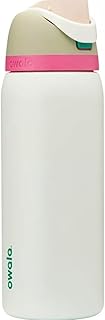 Stainless Steel Water Bottle with Flip-Top Lid, Mint Alpine Sport, 32 Oz