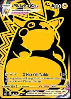Pokemon - Pikachu VMax - TG29 - Trainer Gallery - Lost Origin - Full Art - Black & Gold Holo Foil Card