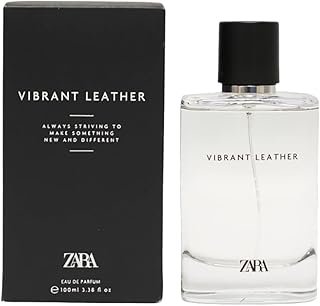 Vibrant Leather EDP Eau De Parfum Cologne for Men 100 ML (3.38 FL. OZ)
