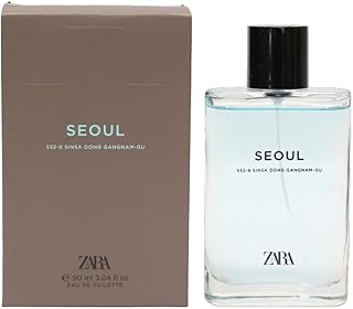 Man Seoul 532-8 Sinsadong, Gangnam-Gu Cologne for Men Fragrance EDT Eau De Toilette 90 ML (3.04 FL OZ)