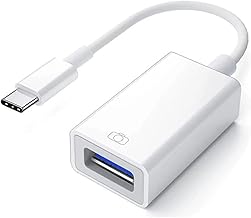 Apple USB-C to USB Adapter for iPhone 17/16/15, MFi Certified Type-C to USB OTG Cable Compatible with MacBook Pro Air, iPad Pro/Air, iMac, Surface, Galaxy S25 S24 and More