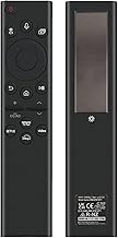 Rechargeable TV Remote for Samsung Smart TVs, Replacement for All 2019-2026 Samsung TV Remote Control with Voice Control. USB-C Fast Charging. Solar Charging. 2-Year Warranty.