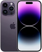Apple iPhone 14 Pro, 256GB, Deep Purple - Unlocked (Renewed)