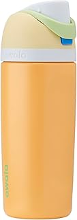 Kids FreeSip Insulated Stainless Steel Water Bottle with Straw for Sports, Travel, and School BPA-Free Sports Water Bottle, 16 oz, Treasure Hunt