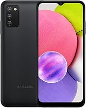 Galaxy A03s (SM-S134DL) 32GB Storage 3GB RAM 6.5-Inch HD+ Display Straight Talk Locked Smartphone Black