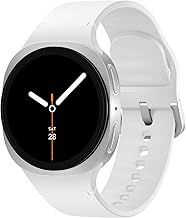 Galaxy Watch 8 (2025) 40mm Bluetooth Smartwatch, Cushion Design, GPS Fitness Tracker, Sleep Coaching, Running Coach, Energy Score, Heart Rate Tracking, Silver [US Version, 2 Yr Warranty]