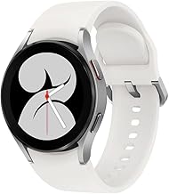 SAMSUNG Electronics Galaxy Watch 4 40mm Smartwatch with ECG Monitor Tracker for Health Fitness Running Sleep Cycles GPS Fall Detection Bluetooth US Version, Silver (Renewed)