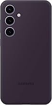 Samsung Galaxy S24+ Plus Silicone Phone Case, Protective Cover with Color Variety, Smooth Grip, Soft and Sleek Design, Snug Fit, US Version, EF-PS926TEEGUS, Dark Violet