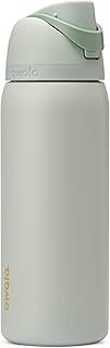 FreeSip Insulated Stainless Steel Water Bottle with Straw, BPA-Free Sports Water Bottle, Great for Travel, 32 Oz, Summer Paradise