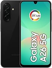 Galaxy A26 5G 2025 with AI | 256GB, 8GB, Dual SIM | 6.7" 120Hz AMOLED, IP67 Water Resistant, Android 15 | International Model Factory Unlocked for T-Mobile, Global | 25W Charger Bundle (Black)