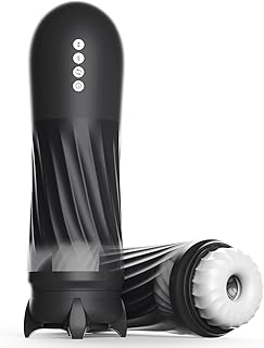 Tracy's Dog Sex Toys for Men, Automatic Male Masturbator with 3 Twisting, 5 Thrusting & Vibration Modes, Hands-Free Heating Male Vbrating Stroker, Adult Toy Pocket Pussy for Man Gay Play, Steelcan