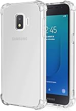 Case for Galaxy J2 Core/J2 2019/J2 Pure/J2 Dash/J2 Shine SM-J260F Case Clear TPU Phone Case, Slim Silicone Protective Shockproof Transparent Cover for Samsung Galaxy J2 Core Crystal Clear