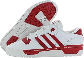 Rivalry Low Mens Shoes Size 10, Color: Footwear White/Team Power Red/Footwear White-White