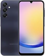 Galaxy A25 5G (SM-A256E/DS), 256GB 8GB RAM, Dual SIM, Factory Unlocked GSM, International Version (Wall Charger Bundle) (Blue Black)