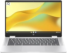14" HD Chromebook, Intel N200 Processor, Intel UHD Graphics, 4GB RAM, 128 GB UFS Flash Storage, Wi-Fi6, Bluetooth, Chrome OS, Glacier Silver