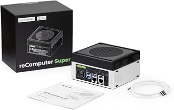 NVIDIA Jetson Orin Nano 8GB Super Mode - reComputer J3011, 4xUSB 3.2, M.2 Key E & Key M Slot, pre-Built Jetpack 6.2