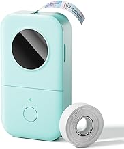 Phomemo Label Maker, D30 Portable Bluetooth Label Maker Machine with Tape, Small Mini Label Printer, Multiple Templates Fonts Icon Labeler for Home, School, Office
