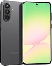 Galaxy A56 5G 2025 with AI | 256GB, 8GB, Dual SIM | 6.7" 120Hz AMOLED, Water Resistant, Android 15 | International Model Factory Unlocked for T-Mobile, Global | 25W Charger Bundle (Graphite)