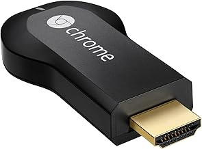 Chromecast GA3A00028A14 HDMI Streaming Media Player - Stream Shows, Music, Photos, and Sports from Your Phone to Your TV