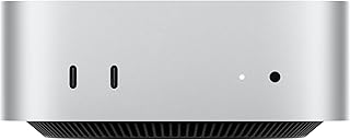 2024 Mac mini Desktop Computer with M4 chip with 10‑core CPU and 10‑core GPU: Built for Apple Intelligence, 24GB Unified Memory, 512GB SSD Storage, Gigabit Ethernet. Works with iPhone/iPad
