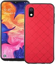 Phone Case for Samsung Galaxy A10e Slim Soft Rubber Case,Shock Resistant Rugged Lightweight Flexible Anti-Slip Slim Fit Full Body Protective Rubber Cover for GalaxyA10e A 10 e A10 10e Red
