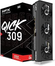 Speedster QICK309 Radeon RX 7600XT Black Gaming Graphics Card with 16GB GDDR6 HDMI 3xDP, AMD RDNA 3 RX-76TQICKBP