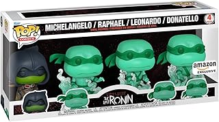Pop! Comics: Teenage Mutant Ninja Turtles (TMNT) The Last Ronin- Michelangelo - Brothers, 4-Pack - TMNT Comics - Amazon Exclusive - Collectable Vinyl Figure - Gift Idea - Official Merchandise