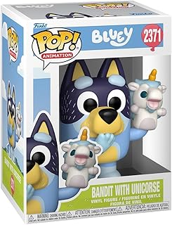 Pop! Animation: Bluey - Bandit with Unicourse - Collectable Vinyl Figure - Gift Idea - Official Merchandise - Toys for Kids & AdultsFans - Model Figure for Collectors and Display