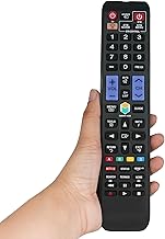 Replacement Remote Control for Samsung UN40F5500AF UN46F5500AF UN50F5500AF UN28H4500 UN55H7100 Smart 3D LED HDTV TV