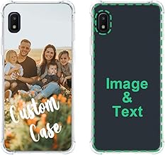 Custom Phone Case for Samsung Galaxy A10E Personalized Photo Phone Cases Customized Gift for Birthday Xmas Valentines Friends Her Him, Uartify Clear Protective Samsung Galaxy A10E Case