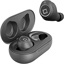 Wireless V5 Bluetooth Earbuds Compatible with Samsung Galaxy Grand Neo with Charging case for in Ear Headphones. (V5.0 Black)