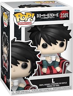 Pop! Animation: Death Note - L - Collectable Vinyl Figure - Gift Idea - Official Merchandise - Toys for Kids & Adults - Anime Fans - Model Figure for Collectors and Display