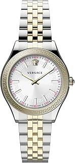 Hellenyium Collection Luxury Womens Watch Timepieces with a Two Tone Bracelet Featuring a Twon Tone Case and a Silver Dial