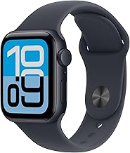 Watch SE 3 [GPS 40mm] Smartwatch with Midnight Aluminum Case with Midnight Sport Band - S/M. Fitness and Sleep Trackers, Heart Rate Monitor, Always-On Display, Water Resistant