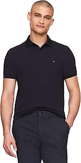 Men's Short Sleeve Polo Shirts in Classic Fit with Stretch and Organic Pique Cotton