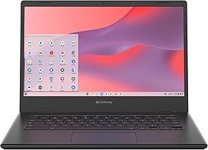 acer Gateway Chromebook 314 CBO314-1H-C476 Laptop | Intel Celeron N4500 | 14" Full HD (1920 x 1080) Display | 4GB LPDDR4X | 64GB eMMC | Wi-Fi 5 802.11ac | Chrome OS | Star Black (Renewed)