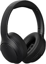 Choice Headphone, Wireless Over-Ear Bluetooth Headset, Dual Microphone Noice Cancelling for Clear Calls, 80H Long Battery Life, Hi-Res Audio Certified, Black