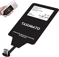 Wireless Charging Receiver Qi Charger Adapter for Moto E7 Plus LG G5 Galaxy A40 A41 A42 5G A60 A12 A11 A10e A01 A32 A31 A30 A22 A21s A21 A20e A20 A72 A71 A52 A51 A50 Samsung USB Type C Android Charge