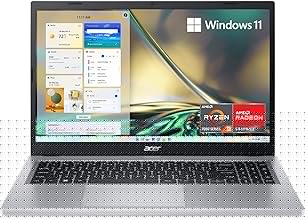 Aspire 3 A315-24P-R7VH Slim Laptop | 15.6" Full HD | AMD Ryzen 3 7320U Quad-Core | AMD Radeon Graphics | 8GB LPDDR5 | 128GB NVMe SSD | Wi-Fi 6 | Windows 11 Home