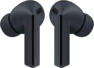 Galaxy Buds 3 FE (2025) True Wireless Bluetooth Earbuds, Active Noise Cancellation, Powerful Sound, Clear Calls, Long Lasting Battery, Hands Free AI, Black [US Version, 2 Year Warranty]