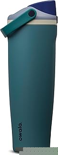 FreeSip Sway Insulated Stainless Steel Water Bottle with Two-Way Spout