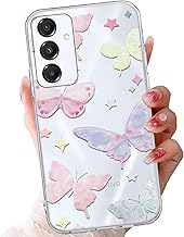 Butterfly Star Transparent Phone Cases for Samsung Galaxy S7 Case Aesthetics Pattern Shockproof Soft Protective Phone Cover Funda for Samsung S7 5.1 Inch