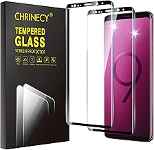 [2 Pack] Screen Protector for Samsung Galaxy S9, 3D Curved Edge 9H Hardness Tempered Glass Film, Anti-Scratch, Case Friendly, Premium HD Clarity