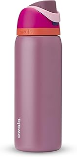 FreeSip Insulated Stainless Steel Water Bottle with Straw, BPA-Free Sports Water Bottle, Great for Travel, 32 Oz, Crown Jewel