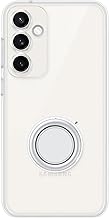 Samsung Galaxy S23 FE Clear Gadget Phone Case, Protective Cover with Grip, Kickstand, Accessories and Attachments Included, Scratch Resistant, US Version, EF-XS711CTEGUS, Transparent