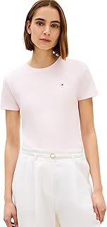 Women's Basic Short Sleeve Cotton Crew-Neck T-Shirt